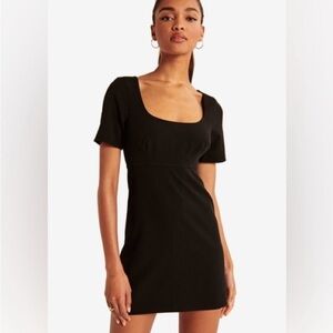 A&F Black Romper Dress